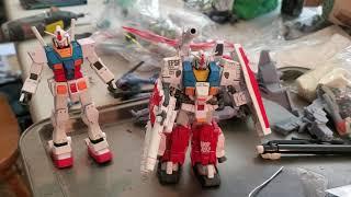 RC COMES OVER TO MY HOUSE TO BUILD CUSTOM GUNDAM MSIA!