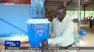 Ceramic filters make drinking water safe for community