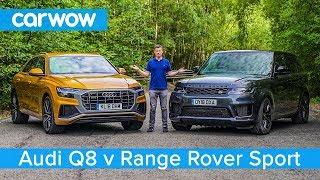 Audi Q8 vs Range Rover Sport 2020 - see which SUV is the best | carwow