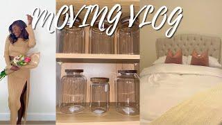 VLOG | Moving Day | Shopping & Organising | Bed & Sofa Delivery | B&M HAUL & IKEA Trip