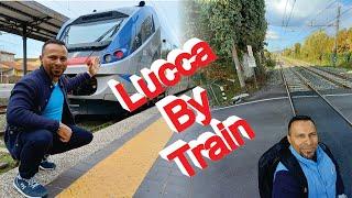 How to get to Lucca city after getting off the train