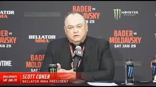 Bellator President Scott Coker Reacts To Khabib Nurmagomedov's Eagle FC 'event