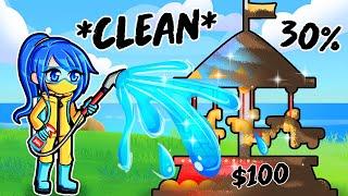 Cleaning is SATISFYING in PowerWash Simulator!