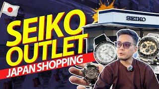 Buying a Japan exclusive Seiko watch in Toki Premium Outlets | Japan Shopping