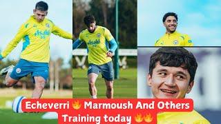 Claudio Echeverri  Omar Marmoush And others Training Today Ahead Forest Clash 