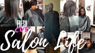 Salon Vlog Wk2:Life As A Hairstylist In Houston Texas