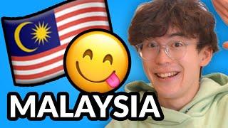 Trying Food From Malaysia 