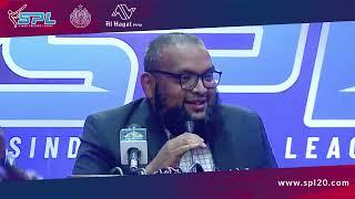 CEO AL Hayat Group Jahanzeb Alam speech | Franchise Signing Ceremony | Hyderabad Bahadurs SPL