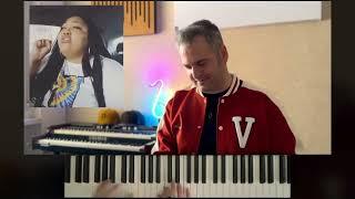 Walter Calafiore Arrange How deep is your love sing by Phylicia Hill in a cappella Reel