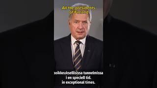 All the presidents of Finland #shorts #finland