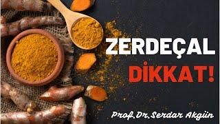 Zerdeçal Kullananlar Dikkat! Sağlık Videoları. Zerdeçal Nasıl Tüketilir? Serdar Akgün