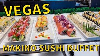 Makino Sushi and Seafood Buffet, A Buffet For The Future! (or lunch) - Las Vegas