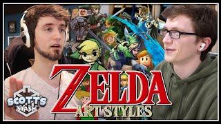 The Best and Worst of Zelda Art Styles with PeanutButterGamer