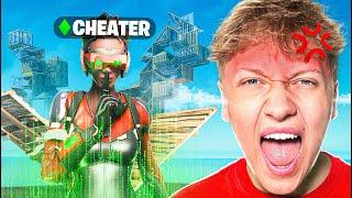 Ich Besiege einen CHEATER in Fortnite 1v1s.