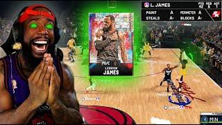 I GOT GALAXY OPAL LEBRON AND WENT OFF! PACK OPENING & GAMEPLAY! NBA 2K20