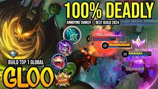 GLOO BEST BUILD 2024 | BUILD TOP GLOBAL GLOO GAMEPLAY | MOBILE LEGENDS