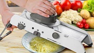 18 Types Use Mandoline Slicer Vegetable Cutter Stainless Steel