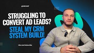 How to Turn Ad Leads Into Customers Using a CRM (GoHighLevel Setup for Clinics & Businesses)