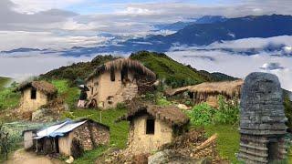 Most Relaxing And Peaceful Nepali Mountain Village | Daily Activities Of Mountain Village Lifestyle