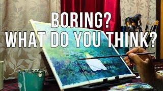 Watch Art Unfold | An Uninterrupted Painting Session | No Music