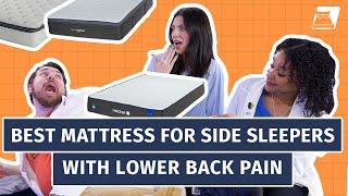 Best Mattress For Side Sleepers With Lower Back Pain 2024 - Our Top 5 Picks!