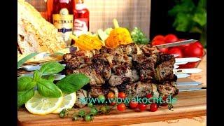 Russische Schaschlik Mayonnaise / русский шашлык