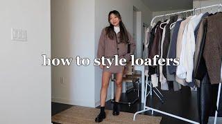 STYLING LOAFERS | 10 casual outfit ideas!