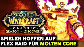 Spieler hoffen auf "Flex Raid" für Molten Core in Season of Discovery | WoW Classic