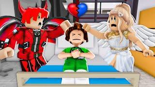 ROBLOX Brookhaven RP - FUNNY MOMENTS: Oh, No!! Poor Peter | Angel vs Devil Challenge