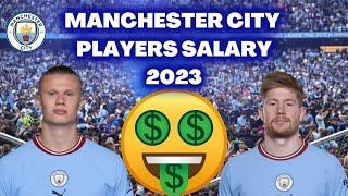 MANCHESTER CITY PLAYERS SALARY 2023