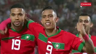 Morocco national team wins 5-0 over Central African Republic Summary of Morocco and Central Africa