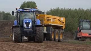 Earthworks with JOSKIN tipping trailers