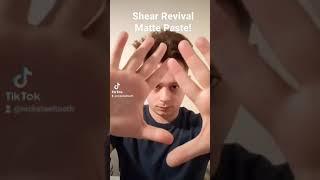 Shear Revival Matte Paste Hair Demo.