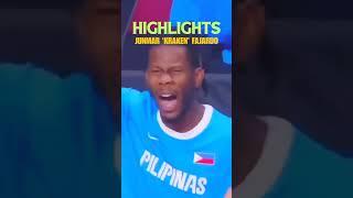 Junmar "KRAKEN" Fajardo #fibaoqt #highlights #gilaspilipinas #shorts