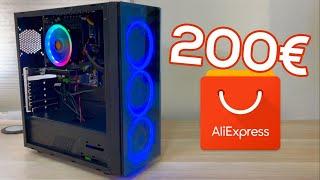 Un PC GAMING por 200€! y lo hago con PIEZAS ALIEXPRESS.