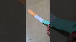 How to make tricolour flower | #shortvideo  #shorts