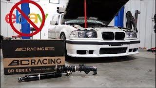 BMW E36 Drift Car BC Racing Coilover Install: How To