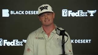 Zac Blair and Patrick Fishburn Tuesday Press Conference 2024 Black Desert Championship