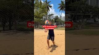 Para melhorar seu levantamento de manchete no vôlei de praia! #volei #voleidepraia