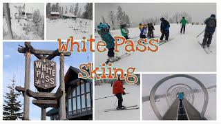 Skiing @ White Pass (A beginner view), Washington | 2020 January-February | OurTravelHikes