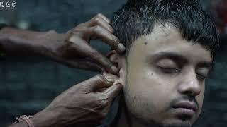 Old School Barber Head Massage: Stress Relief Like Never Before | ASMR Neck Cracking Head Massage