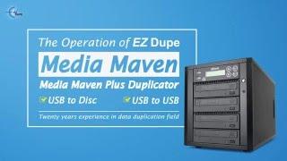 EZ Dupe Media Maven/ Media Maven Plus Duplicator with USB Source