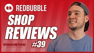 Redbubble Shop Reviews #39 | SET YOUR DEFAULT PRODUCT MOCKUP!  #shorts