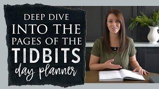 Deep Dive into the pages of the TIDBITS Day Planner