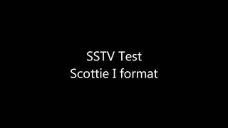 Slow Scan Television (SSTV) Signal