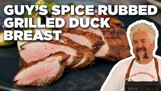 Guy Fieri's Spice Rubbed Grilled Duck Breast | Guy's Big Bite | Food Network