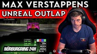 Max Verstappen's UNREAL First Outlap - Nürburgring 24h iRacing