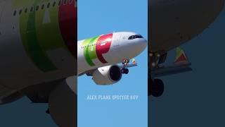 TAP AIR PORTUGAL  AIRBUS A330 LANDING AT CHICAGO OHARE ORD ️ #tapairportugal