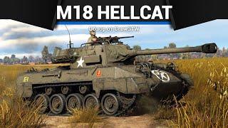 САМАЯ БЫСТРАЯ САУ США M18 Hellcat в War Thunder