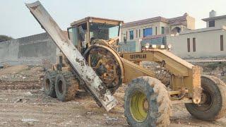 KING of the Dirt Fields: Caterpillar Grader in Action || ZKB Machines